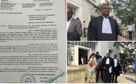 Plainte pour arrestation arbitraire et assassinat : La  famille de Cherubin Okende réclame justice