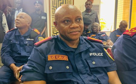 Kinshasa : le policier (Roulage) n'a plus le droit d'arrêter les conducteurs sauf en cas d'accidents ( Général Blaise Kilimbalimba)