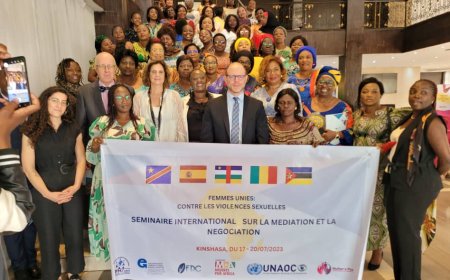 RDC - Recherche de la paix et lutte contre les violences sexuelles : 40 femmes leaders africaines en formation à Kinshasa