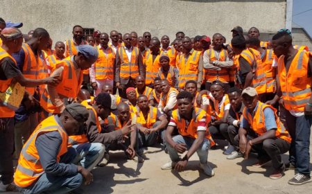 Nord-Kivu : La Fondation Maître Éric Birindwa a remet un lot des gilets à l'ACCO/ Goma