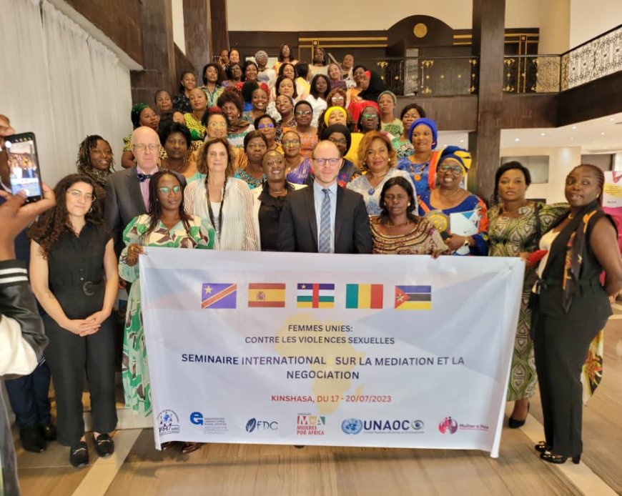 RDC - Recherche de la paix et lutte contre les violences sexuelles : 40 femmes leaders africaines en formation à Kinshasa