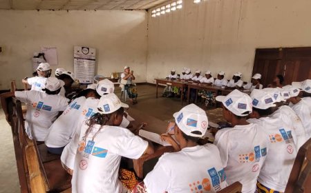 Kasaï Central - Projet KOICA : Des femmes influentes de Lukonga outillées sur les principes directeurs de la lutte contre les VBG