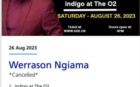 Annulation du Concert de Werrason Ngiama à l'Indigo de l'O2 : Une Déception pour les Fans