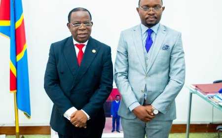 RDC : Maître Éric Birindwa reçu par le Professeur Modeste Bahati Lukwebo à son cabinet ce vendredi ( audience)