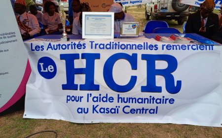Journée mondiale de l'aide humanitaire : à Kananga le HCR a contribué à la protection et à l’assistance aux personnes déplacées de force et à bien d’autres