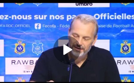 Foot : Sébastien desabre s'exprime après la qualification des léopards (vidéo)