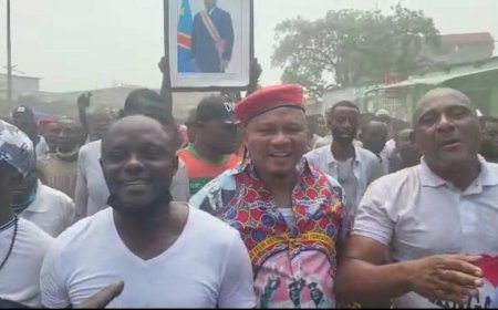 RDC : "Tension" à Kingabwa, des militants du parti de kabund protestent contre la condamnation de leur président