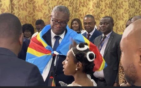 RDC : Denis Mukwege annonce sa candidature à la présidentielle de 2023