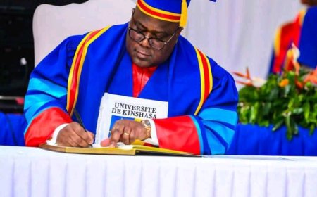 RDC : Sama Lukonde encense Tshisekedi pour le titre de Docteur Honoris Causa lui décerné par l’UNIKIN