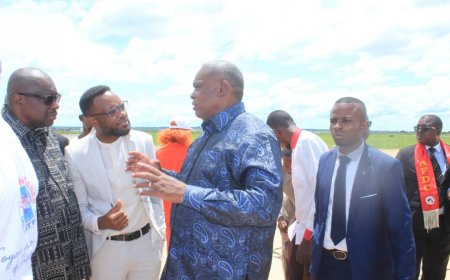 Kananga : La centrale hydroélectrique qui va électrifier la ville et ses environs “sera bel et bien construit ”, rassure Jean Mabi Mulumba