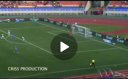 RDC vs Mauritanie : Seul devant le poteau vide, Wissa a manqué de marquer (vidéo)