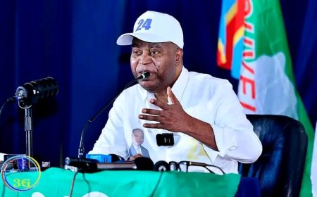 Présidentiel : Muzito explique comment il compte mobiliser 300 milliards $ de Budget en 10 ans