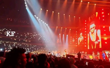 Vidéo : En plein concert à Paris Défense Arena, Fally Ipupa lance la campagne de Denis Mukwege