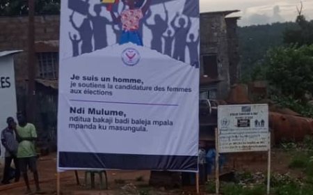 RDC : Une campagne lancée pour sensibiliser les hommes à voter pour les femmes aux élections de décembre