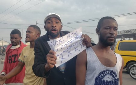 Goma : manifestation populaire contre la corruption de Patrick Munyomo aux élections