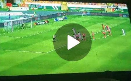 RDC vs Maroc : Bakambu rate le pénalty (vidéo)