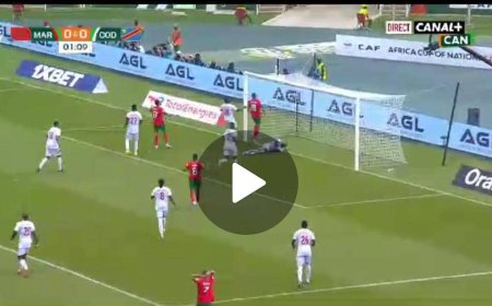 Foot : Retour sur la parade exceptionnelle de Lionel Mpasi face au Maroc (vidéo)