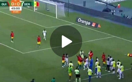 CAN : bagarre entre les joueurs du Sénégal et de la Guinée (vidéo)