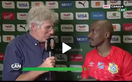 RDC vs Tanzanie : Élu homme du match, Gaël Kakuta (vidéo)
