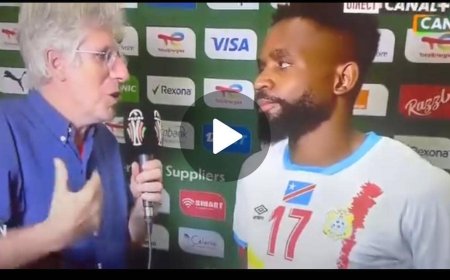 CAN : Cédric Bakambu parle de sa non titularisation face à la Tanzanie (vidéo)
