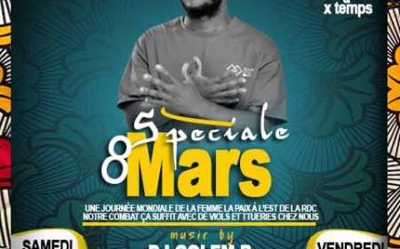 Culture : DJ Golem B en "Double Show" (08 et 09 mars 2024) au Club Gracia Hôtel de Kinshasa