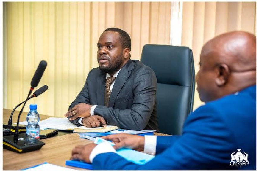 RDC/ Promotion de la bonne gouvernance : Pour Couronner les efforts consentis par le DG Junior MATA, l'Agence Française de Normalisation décide de maintenir la validité de son Certificat ISO 9001en faveur de la CNSSAP