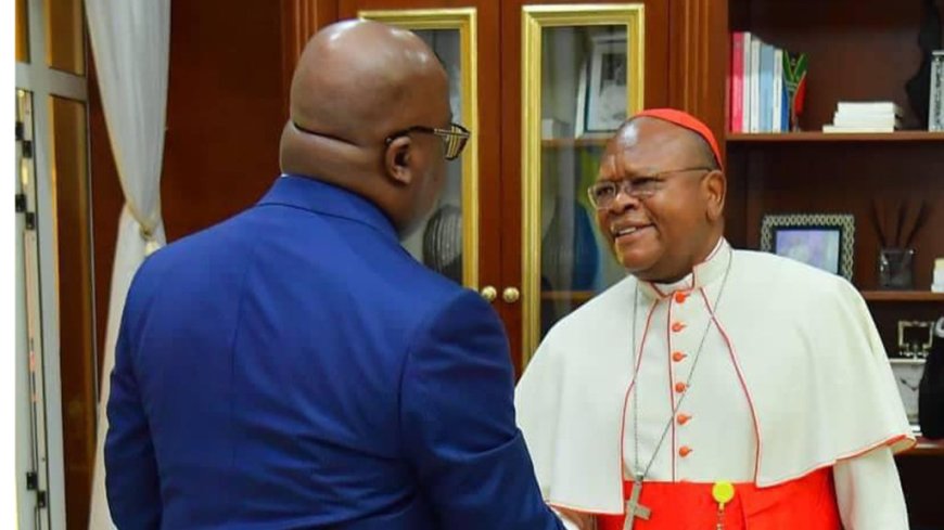 RDC: rencontre entre Felix Tshisekedi et le cardinal Fridolin Ambongo pour apaiser les tensions