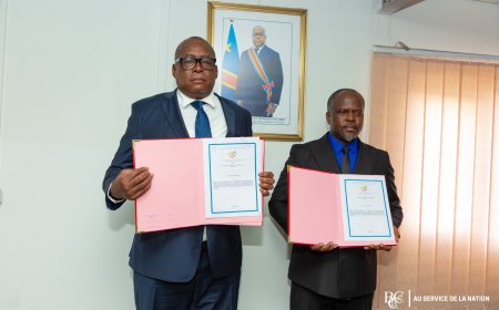 RDC : Un protocoles d'accord signé entre Bceco et l'Office des routes pour la réhabilitation et modernisation de 11Km à Kananga