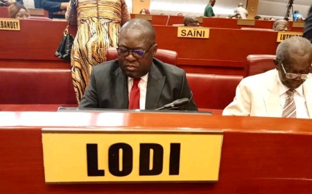Senat: Elu Président de la Commission PAJ, Jules Lodi promet de se donner corps et âme pour un travail de qualité