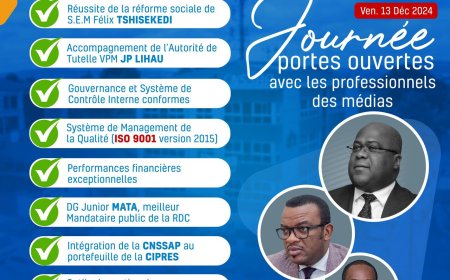 CNSSAP : JOURNÉE PORTES OUVERTES ENTRE LES PROFESSIONNELS DES MEDIAS ET LE TOP MANAGER JUNIOR MATA