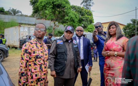 RDC : LA CNPR  PRESENTE LORS DU LANCEMENT  DE LA DELIVRANCE DES PERMIS  DE CONDUIRE  A MATADI