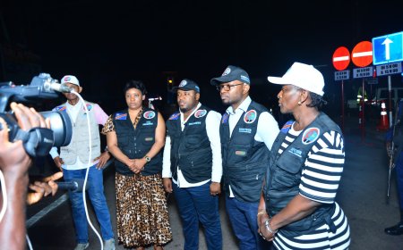 RDC : La CNPR relance les travaux de marquage et d'implantation de la signalisation verticale à kinshasa