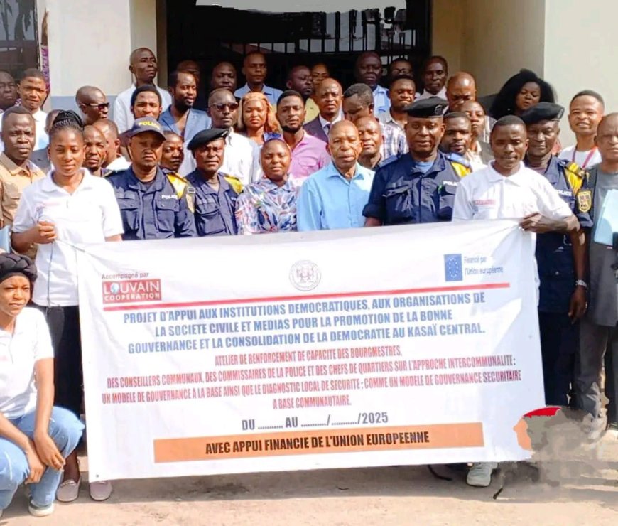 Kasaï Central : Capsm-Ong renforce les capacités des acteurs locaux dans la gestion participative et l’implication des citoyens dans la vie publique