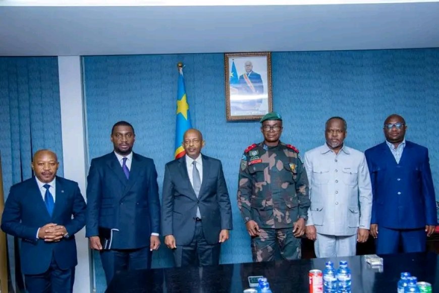 Infrastructures au Nord-Kivu: Accompagné du député Patrick Munyomo, le Gouverneur militaire obtient une assurance d'accompagnement d'Alexis Gisaro