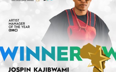 Culture : Jospin Kajibwami rafle le trophée "Meilleur Manageur Artistique de l'année" aux EAEA 2025 en Tanzanie