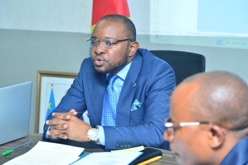 RDC: Maître Éric Birindwa, Directeur juridique contentieux et Réformes de la CNPR a lancé ce lundi des travaux de la commission chargée de la Réforme des institutions de sécurité routière