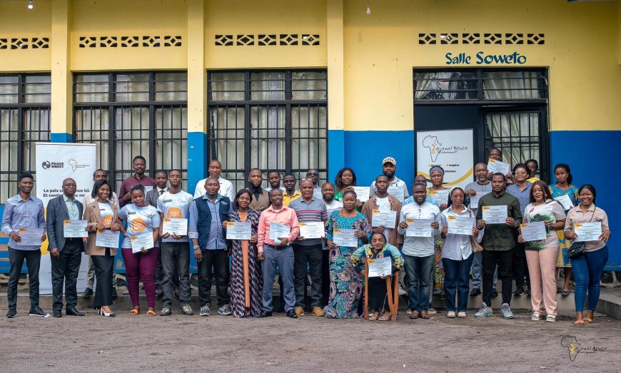Goma : Vijana Africa cloture son programme « La paix commence ici »