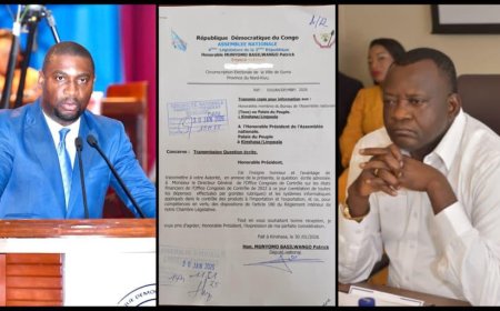 Assemblée nationale : Patrick Munyomo exige la lumière sur un présumé détournement de 25 millions USD à l’OCC