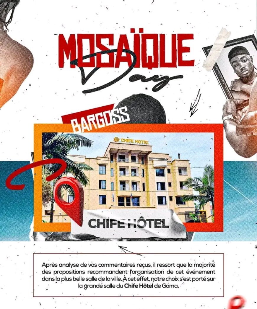 Goma : Bargoss choisit " Chife Hôtel" pour le lancement officiel de son tout premier EP « Mosaïque »