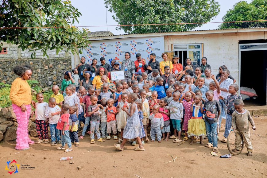 Goma : la Fondation Dido Kayembe signe une première action humanitaire réussie avec “Happy Orphans Day” au centre Mabadiliko
