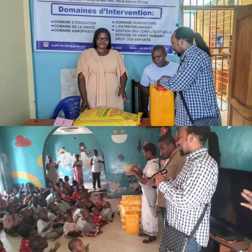 Solidarité agissante à Goma : l’Honorable Hubert Furuguta Mukasa au chevet des plus vulnérables