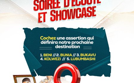 Musique : Après avoir lancé une série des soirées d'écoute et showcase de son EP Mosaïque, Bargoss donne le choix à son public pour la prochaine destination