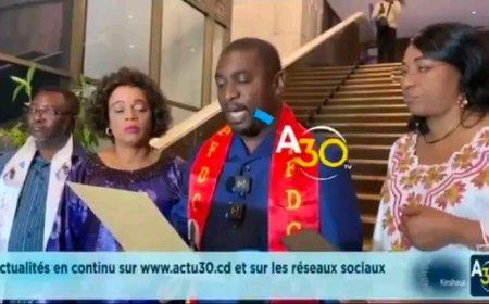 RDC -Tensions politiques : Les députés de L'AFDC-A se désolidarisent de Modeste Bahati Lukwebo (déclaration lue par Patrick Munyomo)