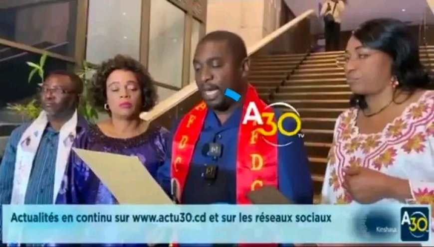 RDC -Tensions politiques : Les députés de L'AFDC-A se désolidarisent de Modeste Bahati Lukwebo (déclaration lue par Patrick Munyomo)