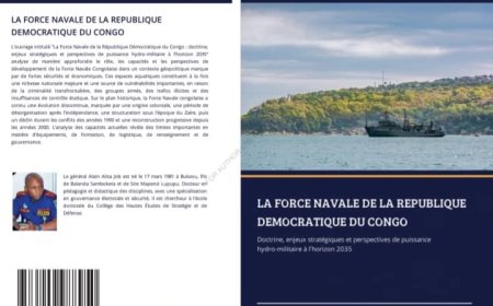 RDC : “La Force Navale”,un livre  d’Alain Alisa Job et un coup de semonce qui réveille une puissance oubliée