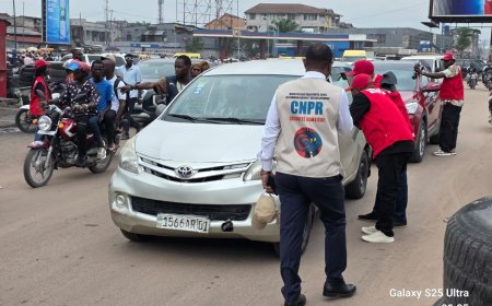 RDC : La CNPR lance le début du contrôle des permis de conduire biométriques avec puce à Kinshasa ce mardi 26 mai 2026