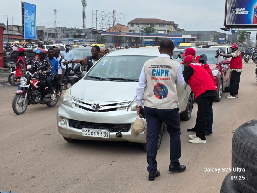 RDC : La CNPR annonce le début du contrôle des permis de conduire biométriques avec puce à Kinshasa dès le 25 mai 2026