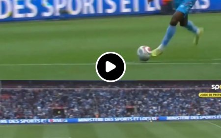 RDC vs Danemark : Retour sur cette belle occasion de but ratée par Cédric Bakambu [VIDÉO]