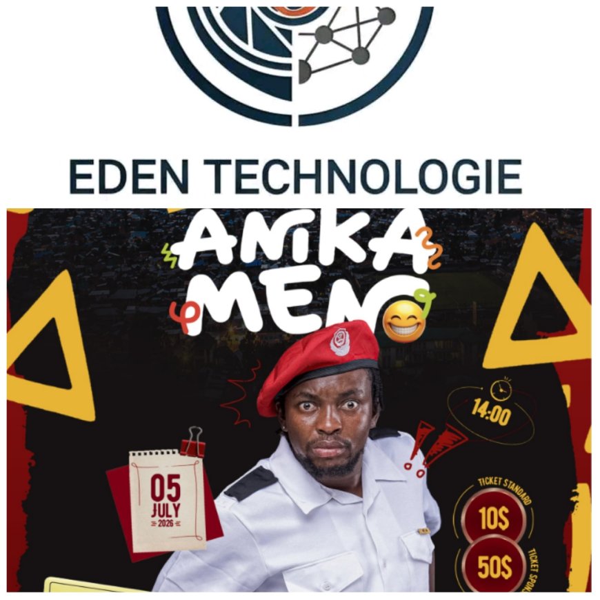 Goma/Humour : Eden Technologie et la Fondation Ally Musavali sponsorisent le grand spectacle « Commissariat Anika Meno » de Fido DRC