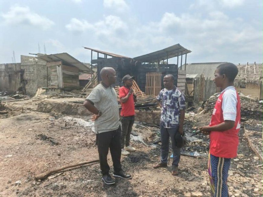 Walikale : après l’incendie de Makana, le Chef des Wanianga mobilise une aide d’urgence pour les sinistrés